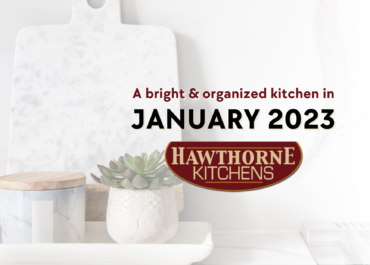 A Bright & Organized Kitchen in January 2023