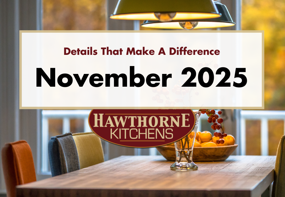 Details that make a difference - November 2025